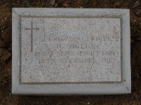 Struma Military Cemetery - Hutton, H